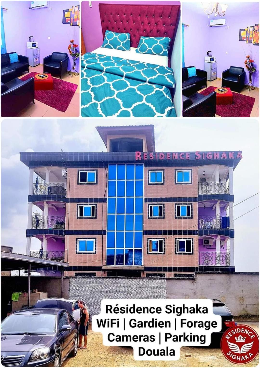 Residence Sighaka - Studio Meuble Vip Avec Wifi, Gardien, Parking Douala Kültér fotó